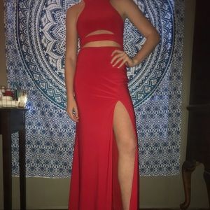 Dillard’s Red Formal Dress